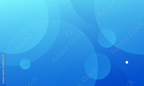 Abstract blue background. Dynamic shapes composition. Eps10 vector