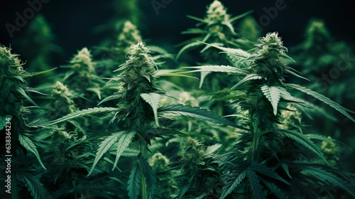 Cannabis Plants, Growing Marijuana, Close-ups of Cannabis Trees and Growth, Cannabis Buds, PNG, Photo