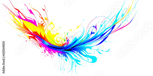 vibrant expression vector illustration character