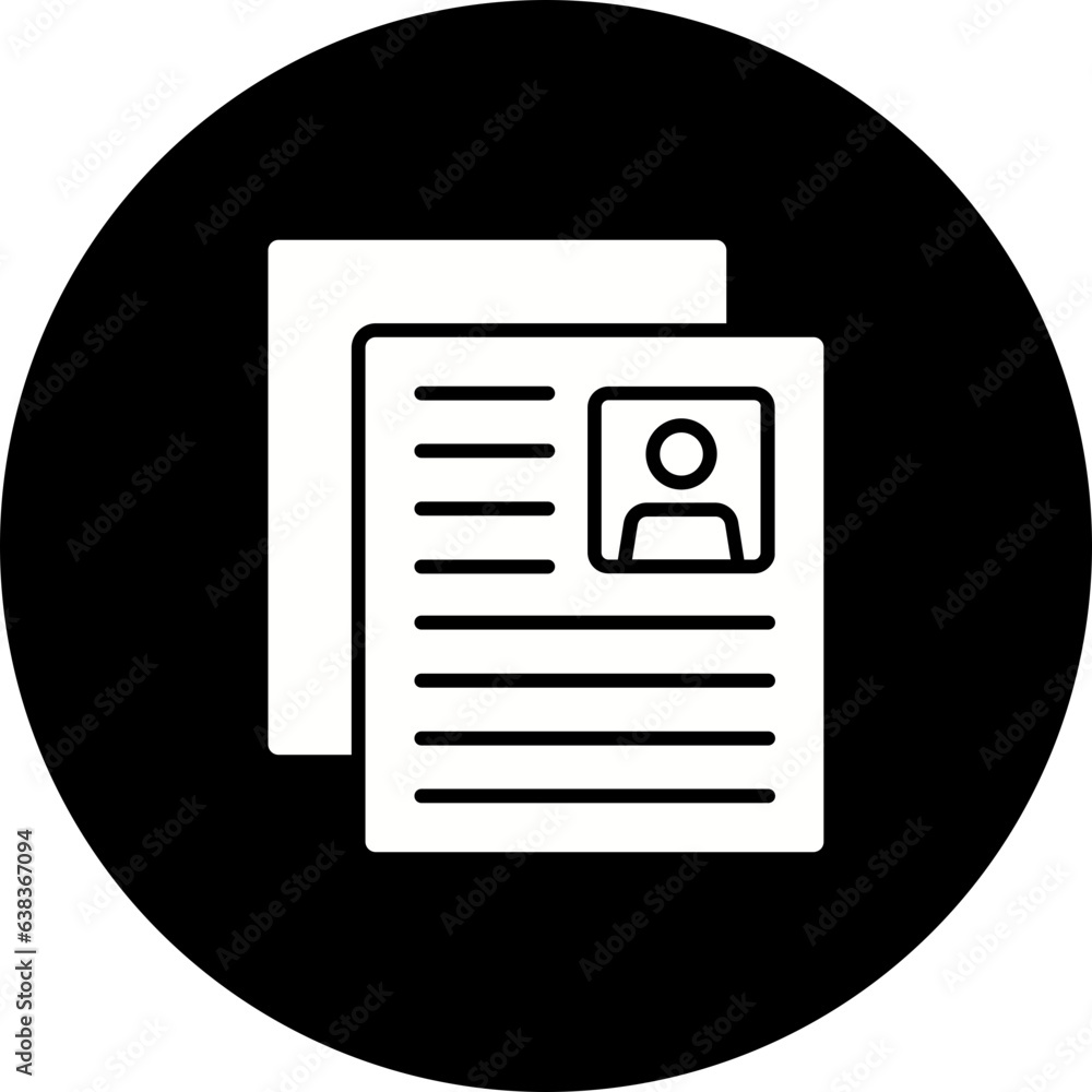 Curriculum Vitae Icon Curriculum Vitae Icon