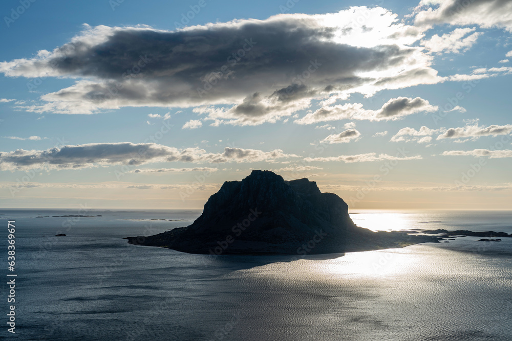 Insel Søla bei der Insel Vega, Norwegen