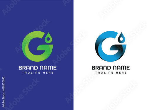 modern letter logo design photo