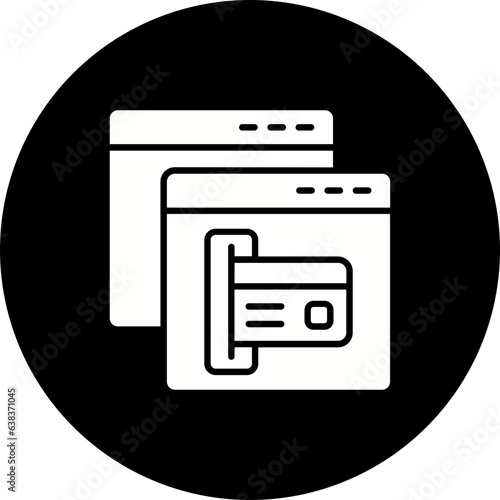 Online Card Payment Icon