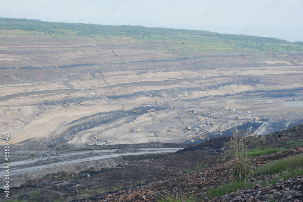 mine, coal, atmosphere in a coal mine