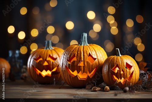 Enchanting Halloween Pumpkin Backgrounds