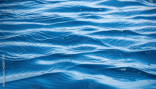 blue wave abstract or rippled water texture background