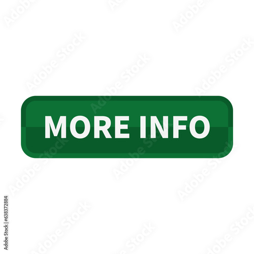 More Info Button In Green Rectangle Shape For Information

