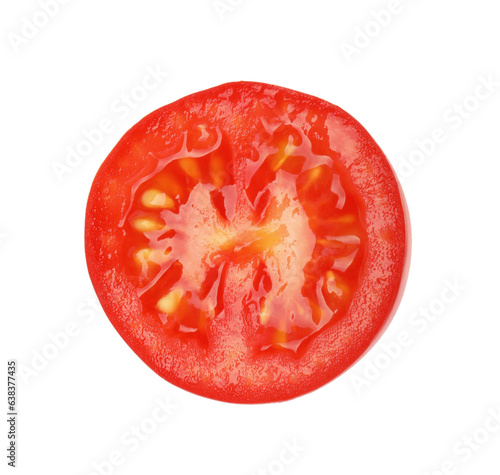 Wallpaper Mural Half of ripe cherry tomato isolated on white Torontodigital.ca