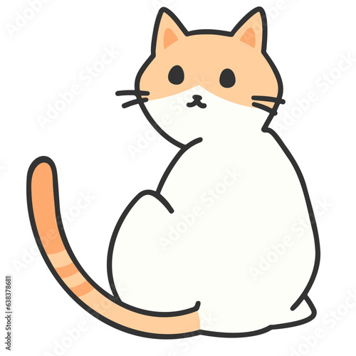 cute cat doodle