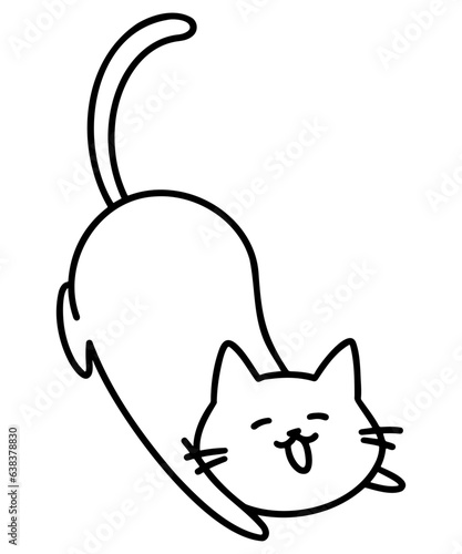 cute cat doodle