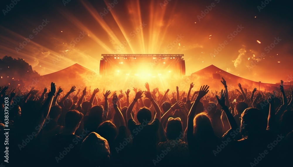 enthusiasts and cheers for the concert enthusiasts and cheers for the concert