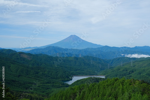 【山梨県】大菩薩嶺からの眺望 富士山