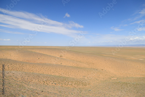 Landscape of the Gobi Desert, Southern Mongolia
