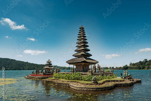 Iconic Hindu temple in Bali Indonesia