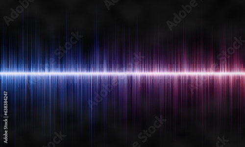 Sound wave abstract background