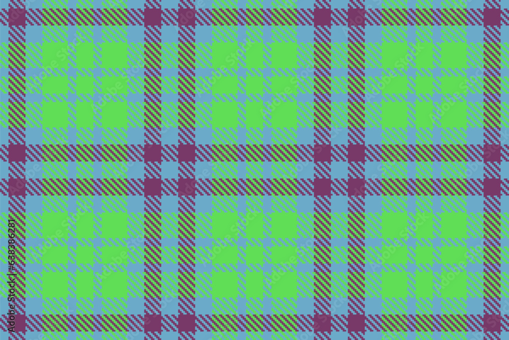 Fabric pattern plaid of vector check texture with a tartan seamless textile background. Fabric pattern plaid of vector check texture with a tartan seamless textile background.