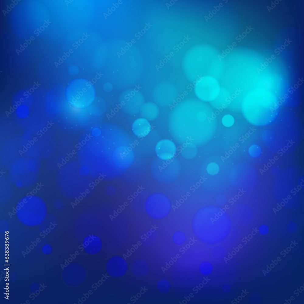 Blue bokeh background, blue bokeh abstract background