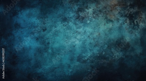 abstract dark blue grunge background 