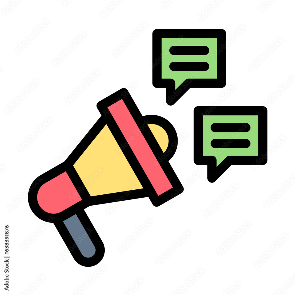 Advertising Campaign Icon Advertising Campaign Icon