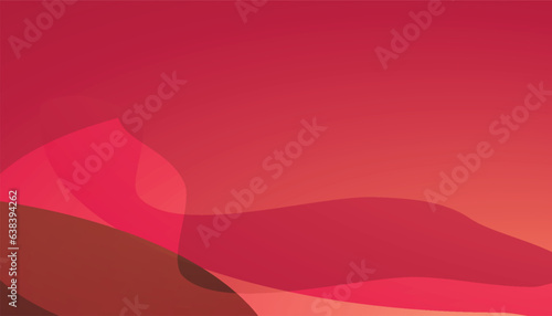 magenta Haze: An Abstract Landscape in Shades of Magenta and Darkpink