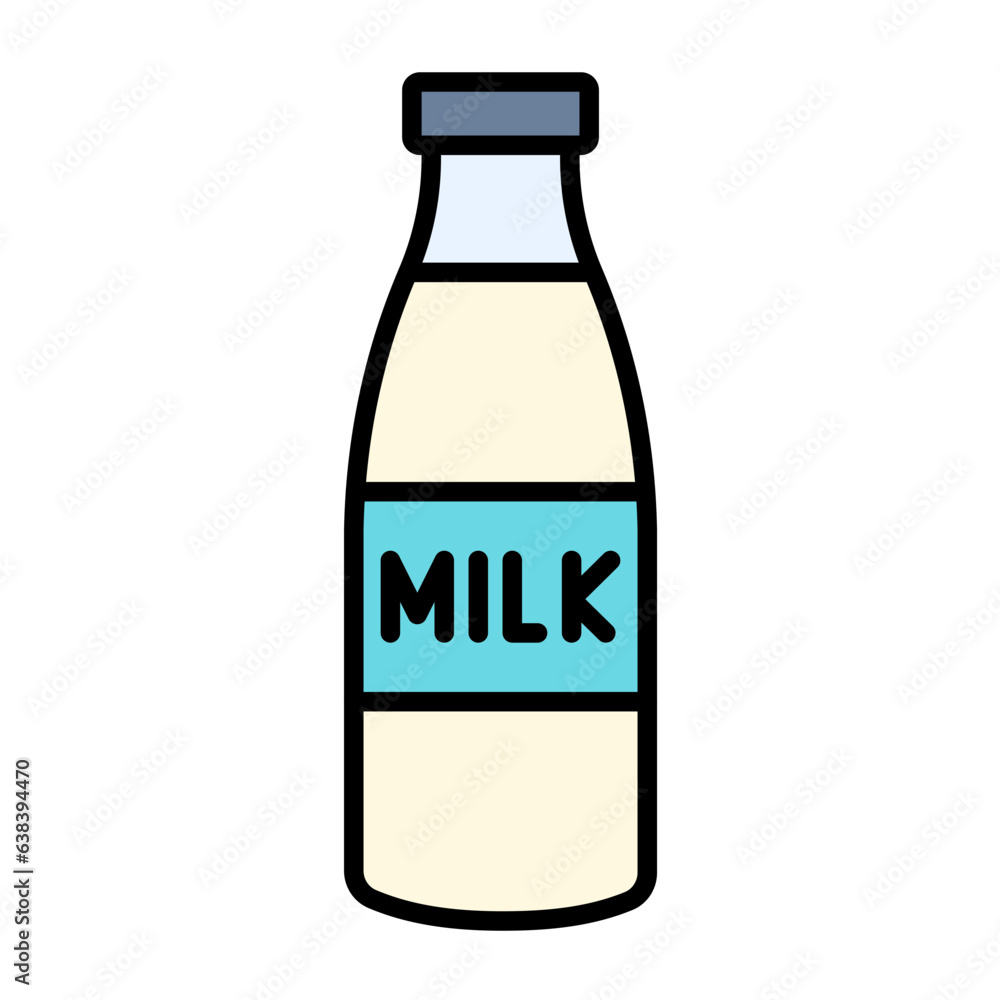 Milk Bottle Icon Milk Bottle Icon