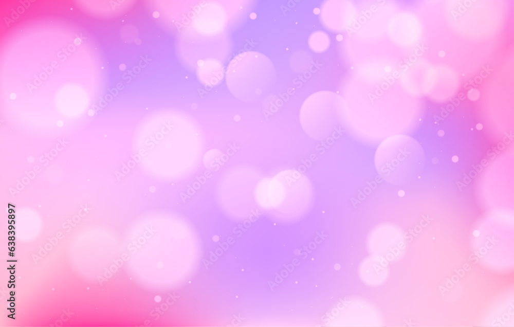 Abstract background with bokeh, Purple bokeh