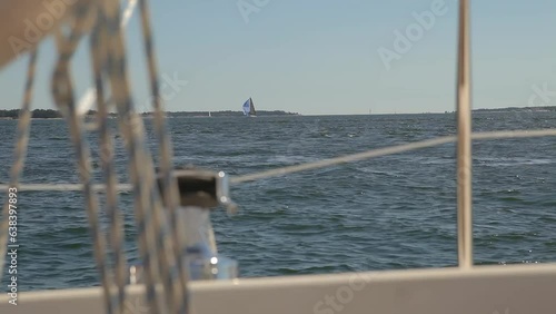 Sailing in Stockholm archipelago