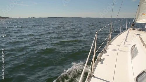 Sailing in Stockholm archipelago