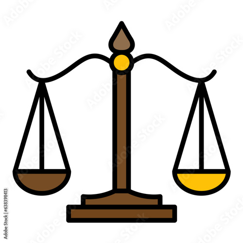 Law Scale Icon