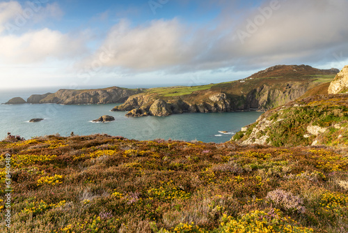 The bay of Pwll Deri on the Pembrokeshire coast in Wales