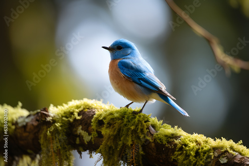 A Bluebird portrait, wildlife photography © Ployker