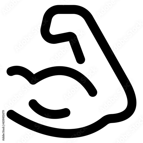 arm icon vector illustration asset element