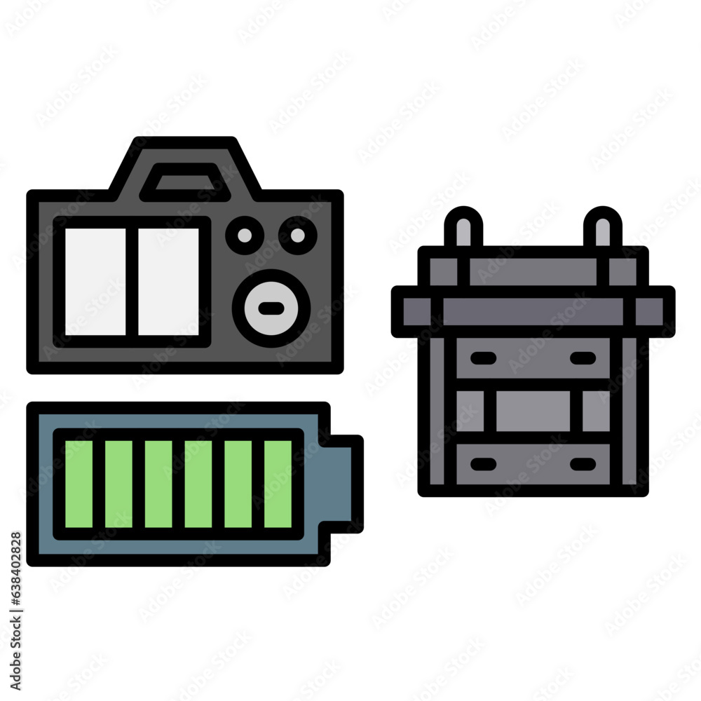 Camera Battery Icon