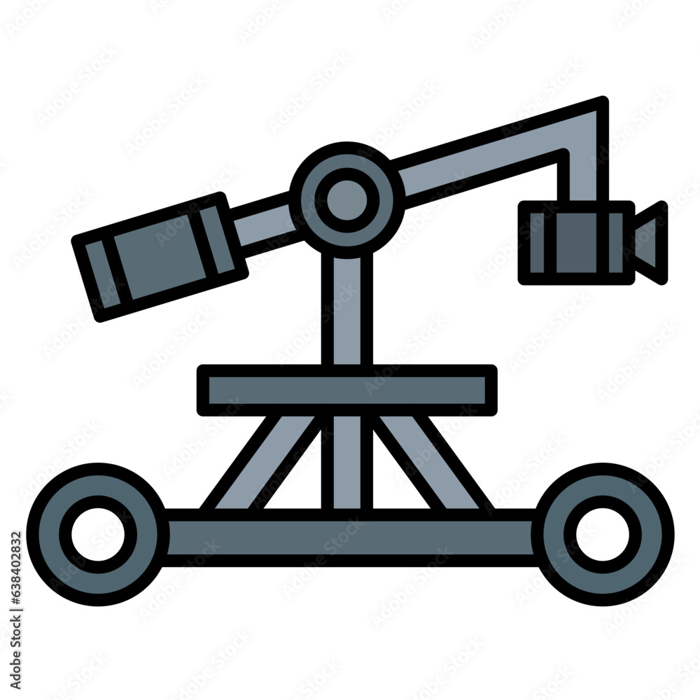 Camera Crane Icon Camera Crane Icon