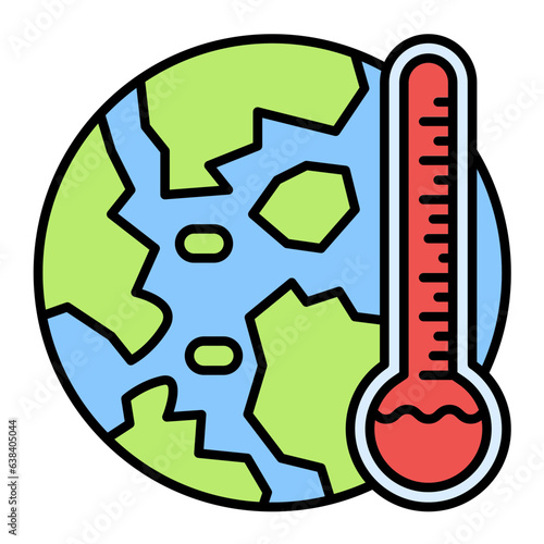 Global Warming Icon