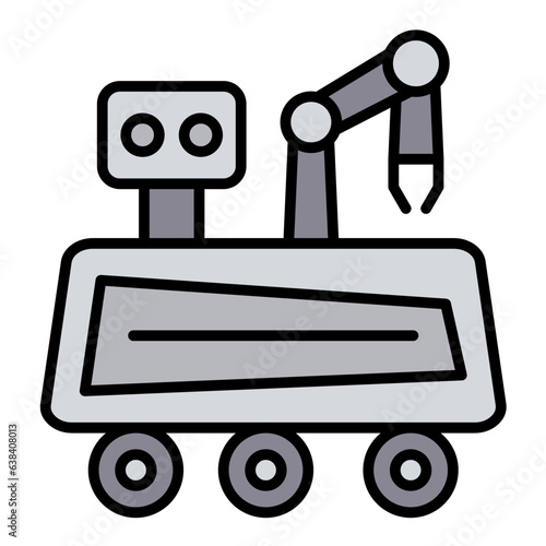 Mars Rover Icon