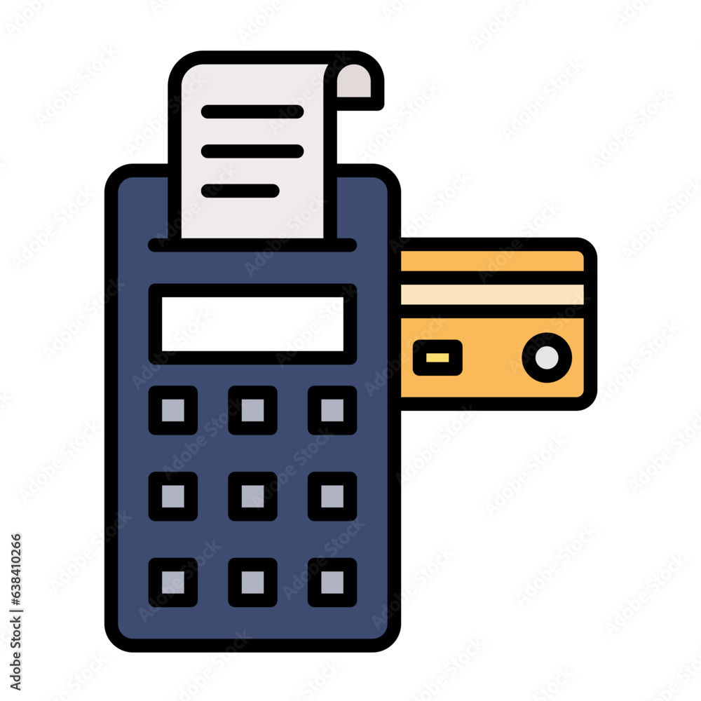 Credit Card Machine Icon Credit Card Machine Icon