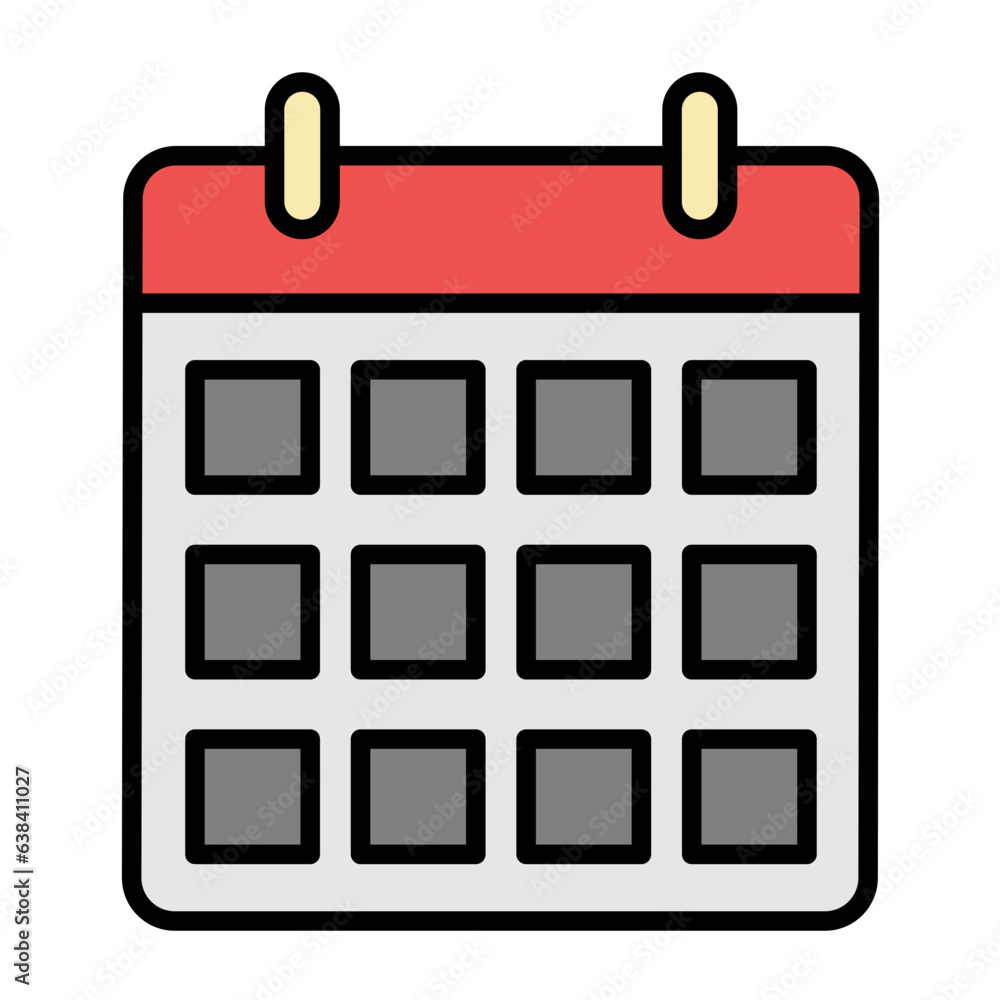 Library Calendar Icon Library Calendar Icon