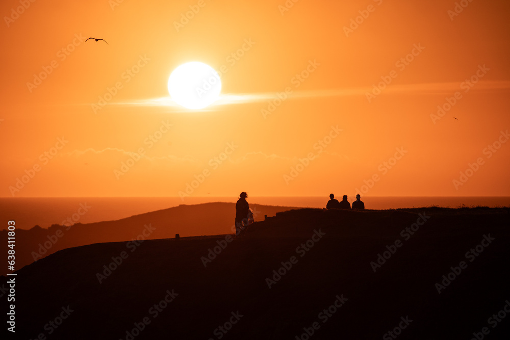 Belle-île-en-mer couché de soleil