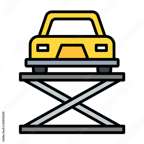 Car Lift Icon