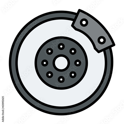 Brake Disc Icon