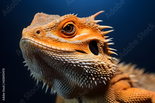 A Bearded Dragon portrait  wildlife photography