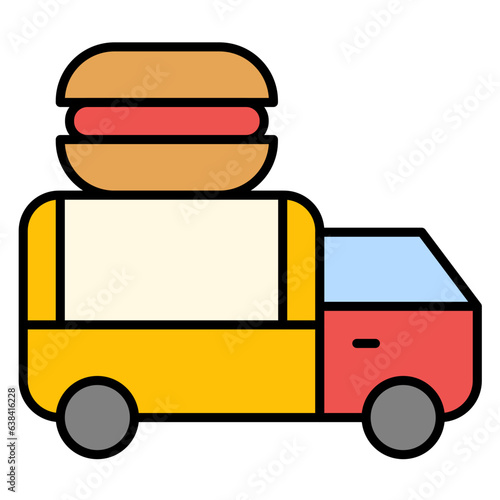 Mobile Bakery Icon