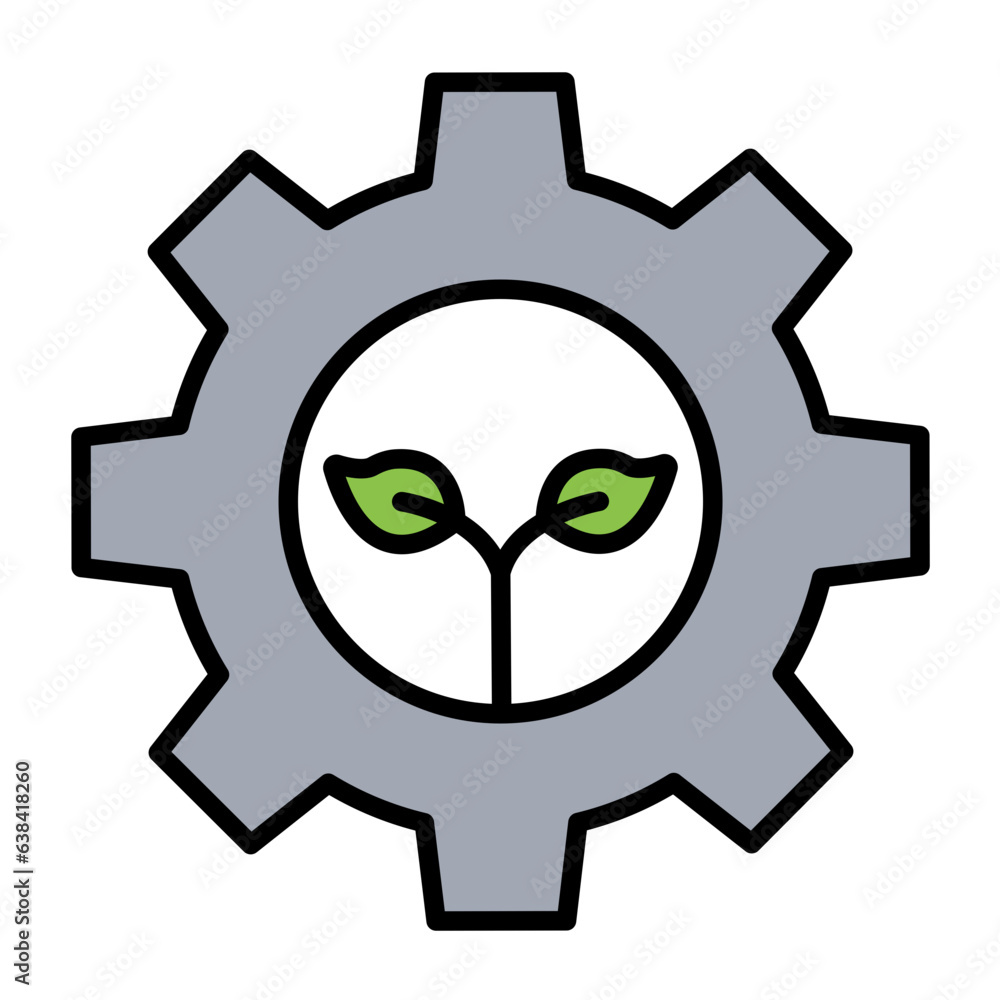 Green Technology Icon Green Technology Icon