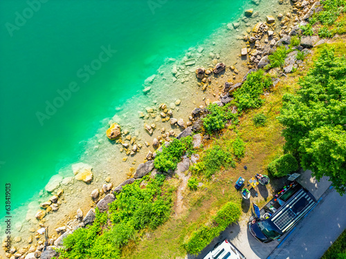 Obraz na płótnie Wolfgangsee im Salzburger Urger Land w salonie