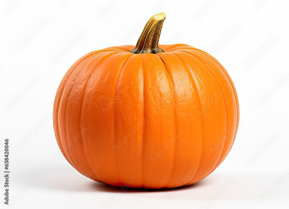 Obraz premium One fresh harvest farm yellow orange pumpkin with unusual funny curvy shape form on wooden shelf furniture box, with copy space for text, Halloween Thanksgiving concept, closeup.