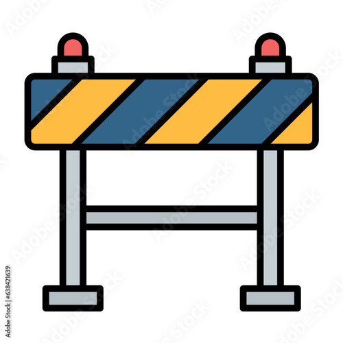 Road Block Icon