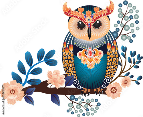 owl on a branch