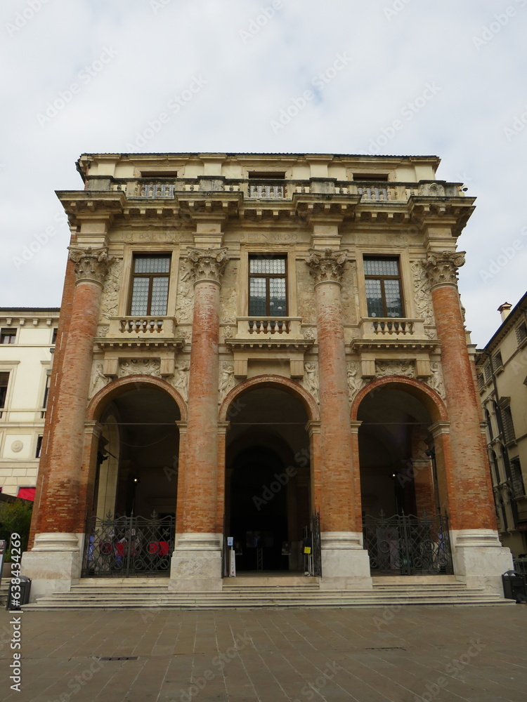 Loggia del Capitaniato, Palazzo del Capitaniato, Vicenza, Veneto, Italia
