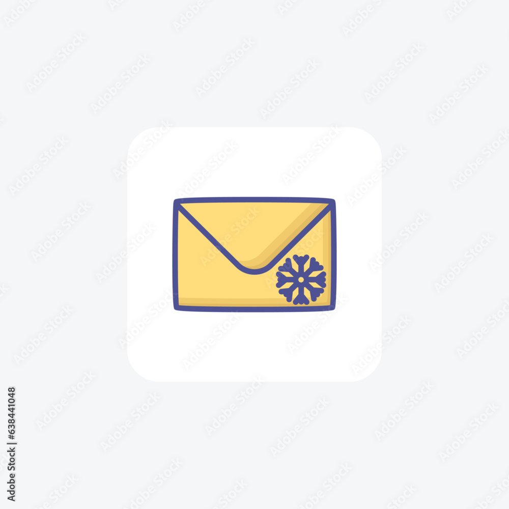 A Heartfelt Christmas Letter Filled Outline Icon A Heartfelt Christmas Letter Filled Outline Icon